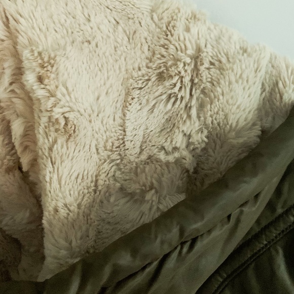 Army Green Bomber Jacket by GUESS - Picture 4 of 8